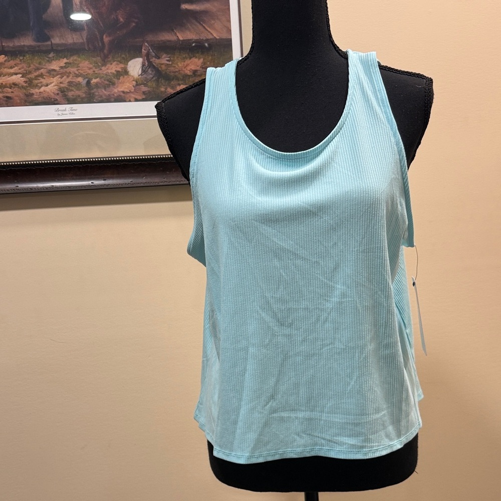 Yogalicious Blue Tank Top NWT